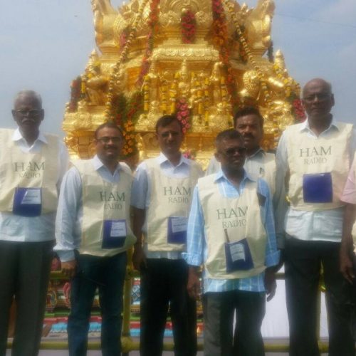 HAM RADIO SERVICE @ SRIVILLIPUTTUR SRI ANDAL TEMPLE SAMPROSHNAM